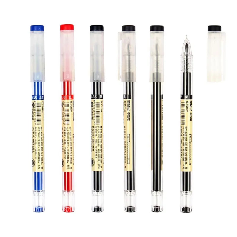 Color Your Faith 0.35mm Ballpoint Pens: Black & Blue Ink - Premium Writing Stationery Supplies