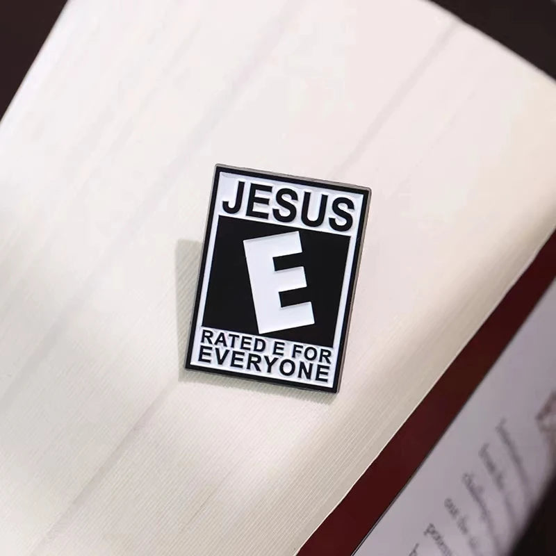 Jesus Christianity Enamel Pins - Retro Vintage Lapel Badges & Brooches | Decorative Cross Hat Jewelry | Wholesale Christian Pins for Gifts